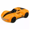 LEAN TOYS auto RC drift 1:16 2,4 GHz 4WD con effetto fumo, luci LED e suono, arancione