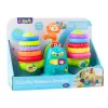 LEAN TOYS 23009 bilancia didattica interattiva scimmia per bambini piccoli - 20 blocchi, suoni e melodie