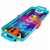 LEAN TOYS Mini Arcade Game 3 in 1 – Valigetta portatile con basket da tavolo, flipper e bowling (multicolore)