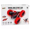 LEAN TOYS 360° telecomando a gesti auto stunt RC rossa
