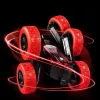 LEAN TOYS 360° telecomando a gesti auto stunt RC rossa