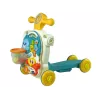 LEAN TOYS 4in1 buggy-tavolo didattico-girello-bicicletta per neonati blu