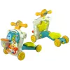 LEAN TOYS 4in1 buggy-tavolo didattico-girello-bicicletta per neonati blu