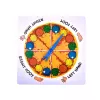 LEAN TOYS Active Family gioco di abilità Pizza Mat Randomizer