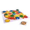 LEAN TOYS Active Family gioco di abilità Pizza Mat Randomizer