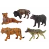 LEAN TOYS Set figure animali selvatici africani orso tigre