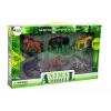 LEAN TOYS Set figure animali selvatici africani orso tigre