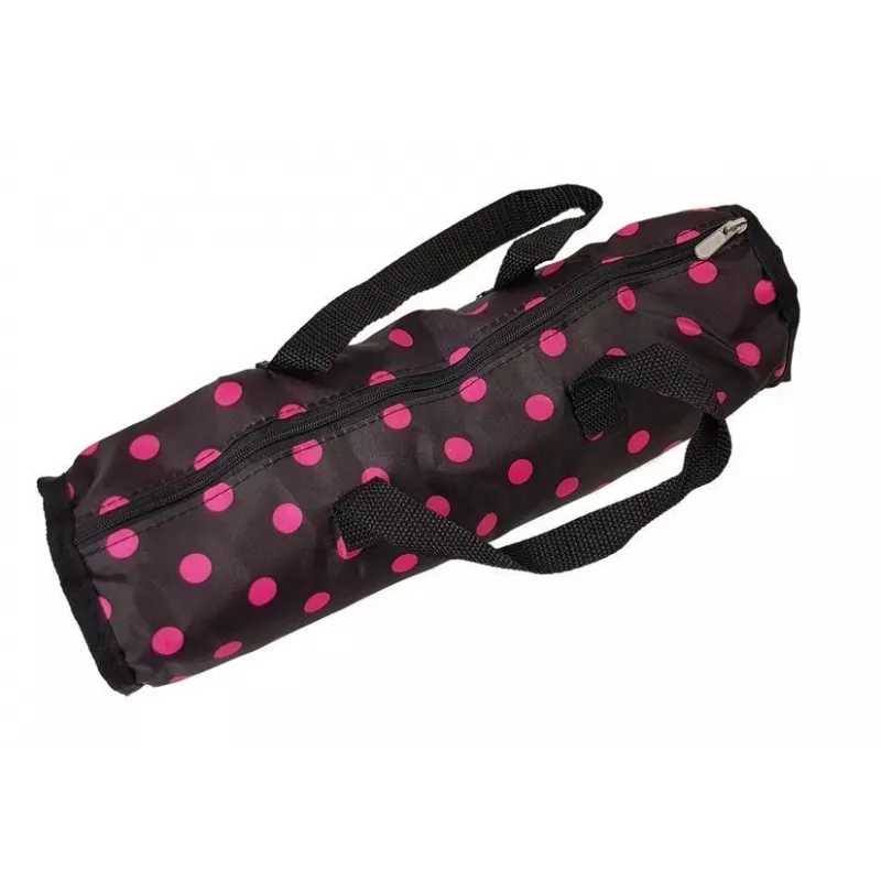 LEAN TOYS Alice nero con letto rosa per bambole