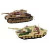LEAN TOYS Carro armato in alluminio con frizione, colori assortiti