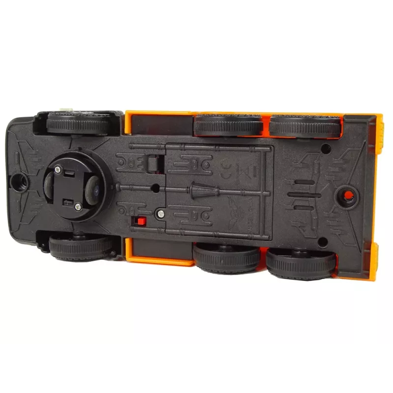 LEAN TOYS Ambulanza auto a batteria con luce e suono