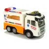 LEAN TOYS Ambulanza auto a batteria con luce e suono