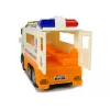 LEAN TOYS Ambulanza auto a batteria con luce e suono