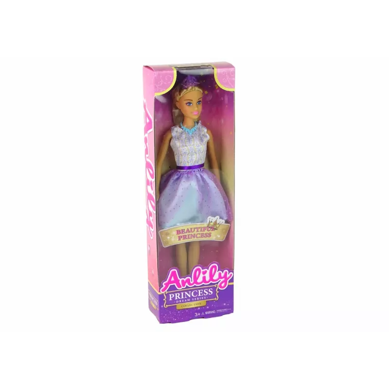 LEAN TOYS bambola principessa Anlily Violet Queen