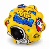 LEAN TOYS palla antistress in schiuma con rilievi per saltare Kosmos 7 cm