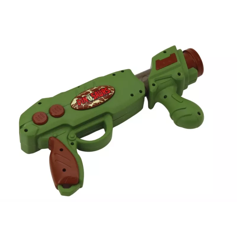 Gioco arcade LEAN TOYS Shooting Dinosaur Green Ball Gun