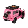 LEAN TOYS Auto fuoristrada rosa V12 turbina