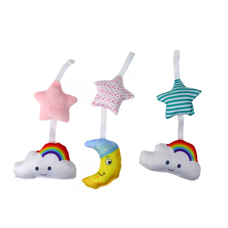 LEAN TOYS giostrina per lettino Sky Sound rosa