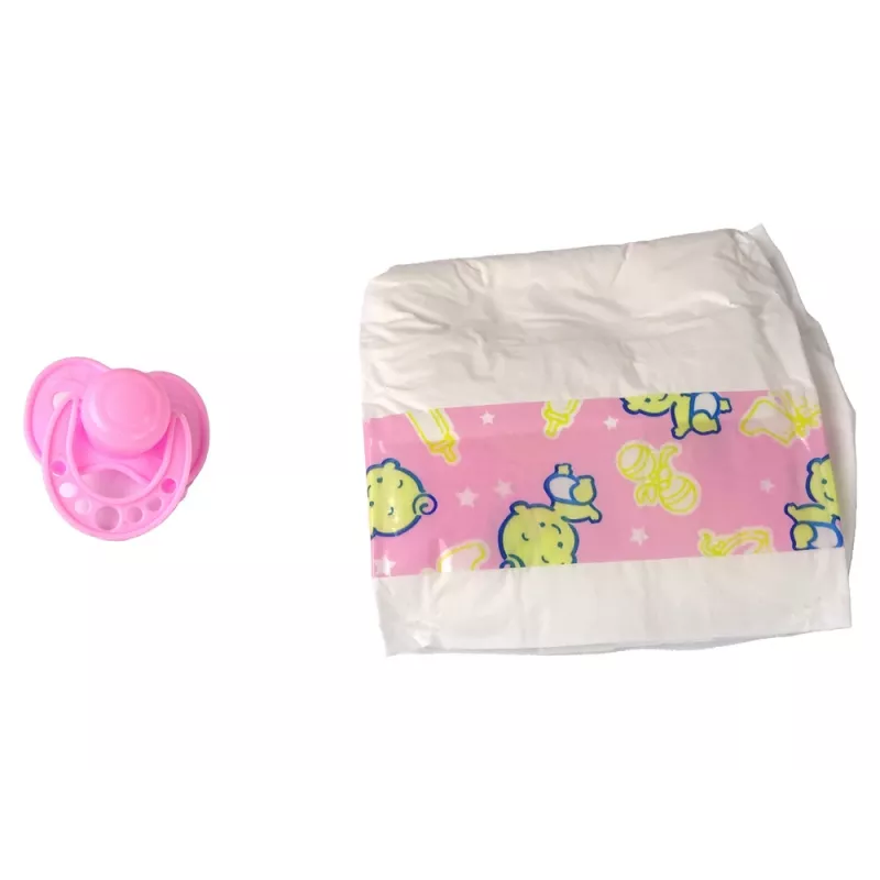 LEAN TOYS Bambola neonato accessori neonato ciuccio