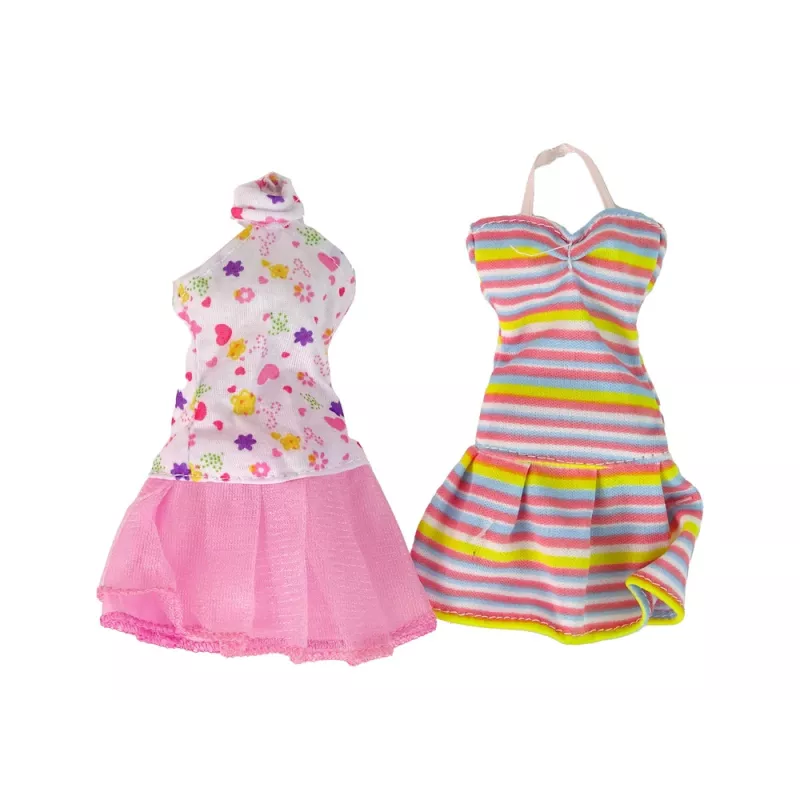 LEAN TOYS bambola Baby Doll Emily con accessori e vestiti rimovibili