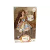 LEAN TOYS bambola neonata Emily Autumn con capelli rossi e cappello