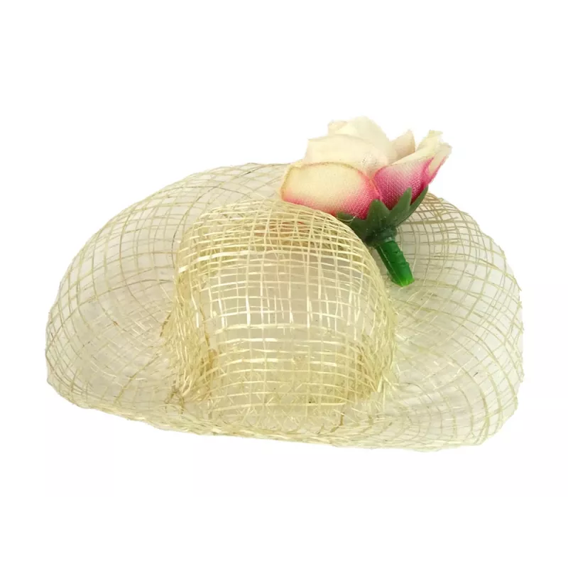 LEAN TOYS bambola neonata Emily Autumn con capelli rossi e cappello