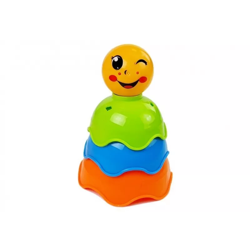 LEAN TOYS piramide conchiglie per neonati
