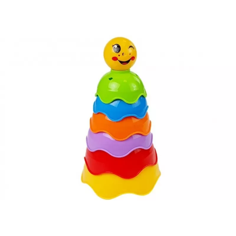 LEAN TOYS piramide conchiglie per neonati