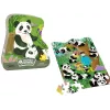 LEAN TOYS Puzzle Panda Foresta di Bambù 48 pezzi