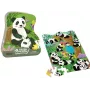 LEAN TOYS Puzzle Panda Foresta di Bambù 48 pezzi