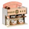 LEAN TOYS set barista macchina per caffè accessori in legno rosa