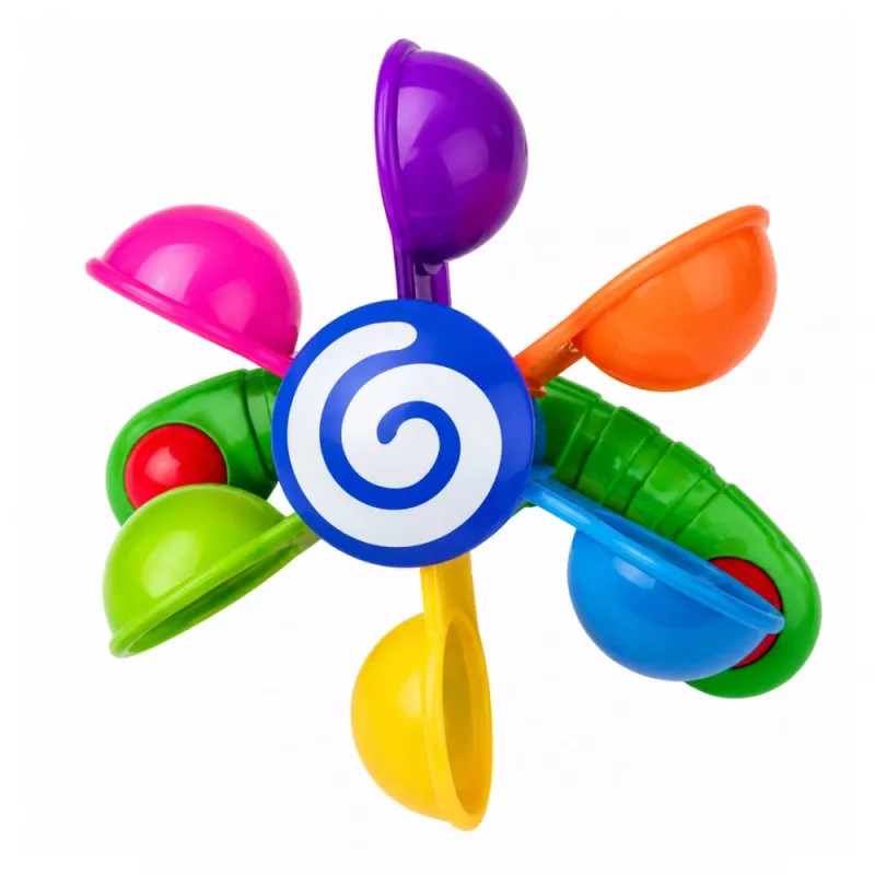 LEAN TOYS Set da bagno mulino ad acqua con ventose e due palette