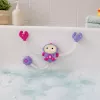 LEAN TOYS Giocattolo da bagno doccia astronauta con circolazione d'acqua e ventose