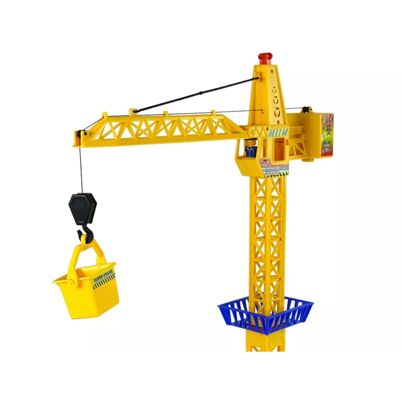 LEAN TOYS Gru radiocomandata a batteria con braccio mobile