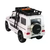 LEAN TOYS Auto fuoristrada a batteria bianca