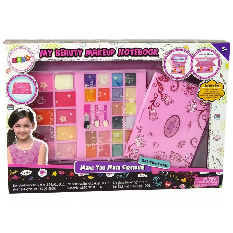 LEAN TOYS Palette beauty set trucco per bambine