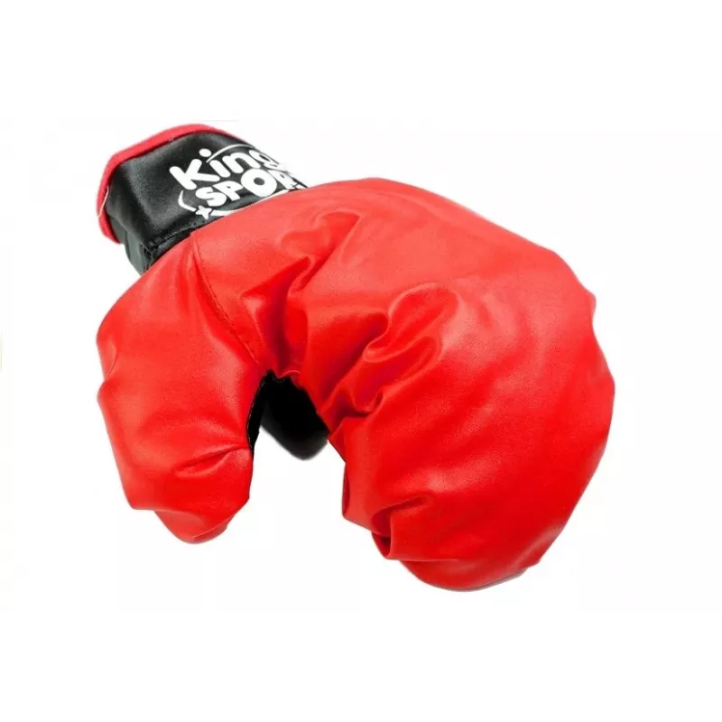 LEAN TOYS grande set boxe per bambini + guantoni supporto a pera