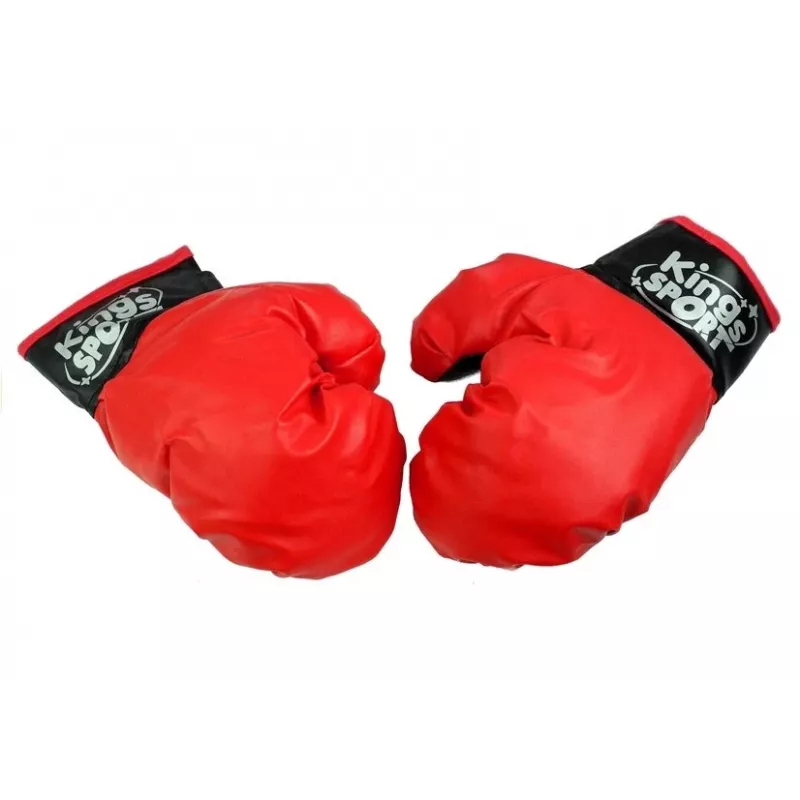 LEAN TOYS grande set boxe per bambini + guantoni supporto a pera