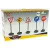 LEAN TOYS Grande set di segnali stradali educativi 82 cm
