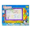 LEAN TOYS Lavagna con timbri e sfondo colorato