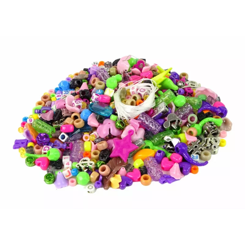 LEAN TOYS Set creazione bracciali perline ciondoli gioielli unicorno