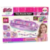 LEAN TOYS Set per creare bracciali con perline colorate e scatola portatutto