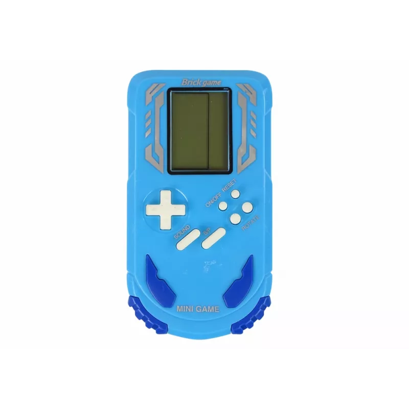 LEAN TOYS Brick Game Console blu