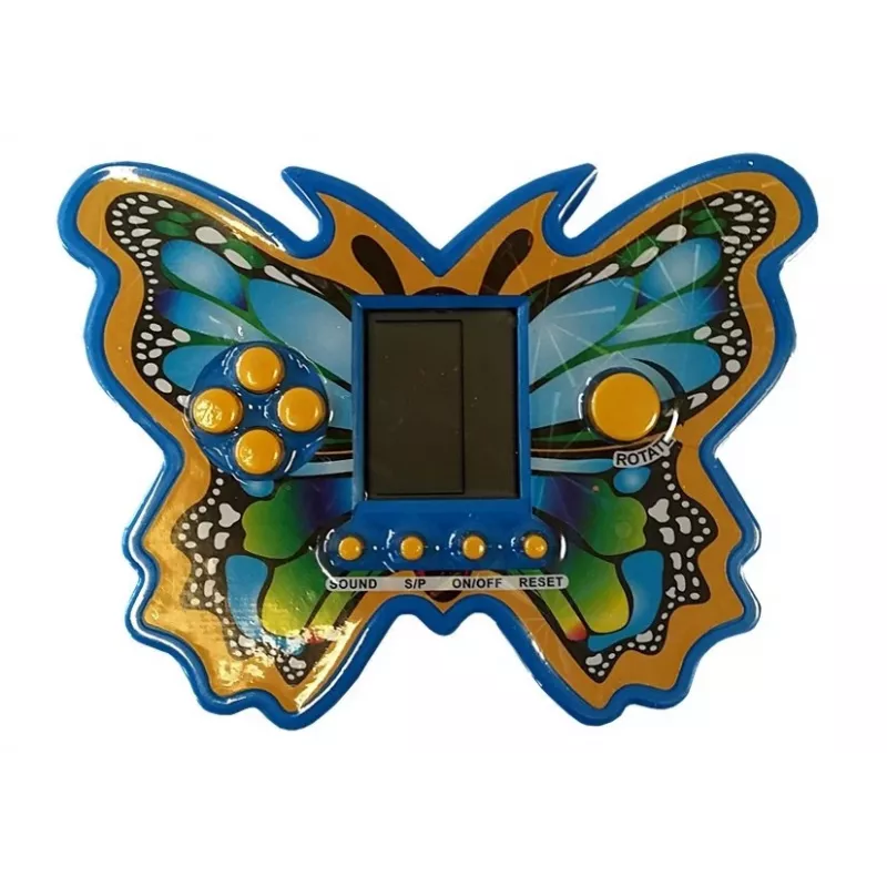 LEAN TOYS Brick Game Tetris Butterfly blu
