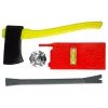 LEAN TOYS Set brigata estintore maschera acqua casco rosso