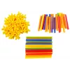 LEAN TOYS Set costruzioni bastoncini cannucce