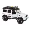 LEAN TOYS Auto fuoristrada bianco suono luci veicolo 1:14