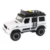 LEAN TOYS Auto fuoristrada bianco suono luci veicolo 1:14