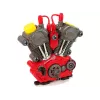 LEAN TOYS Motore auto per il piccolo meccanico montaggio fai da te con luce e suono