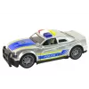 LEAN TOYS Auto Police 1:14 luci suoni argento