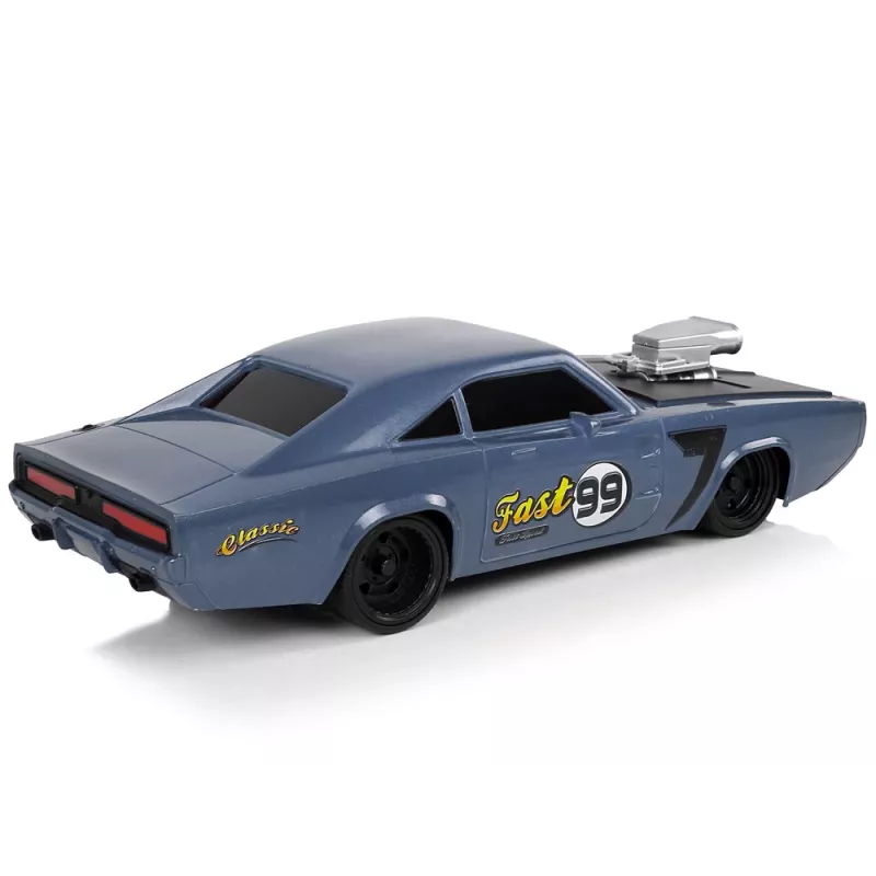LEAN TOYS Auto R/C Sports Sticker 1:20 grigia pilota